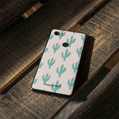 Bouffants and Broken Hearts Cacti 3 Google Pixel 3 XL Skin